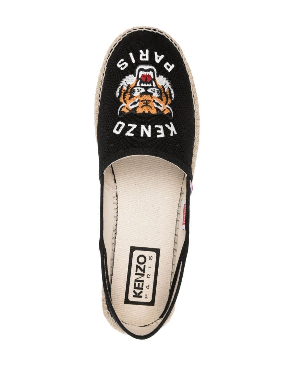 EMBROIDERED CANVAS ESPADRILLES