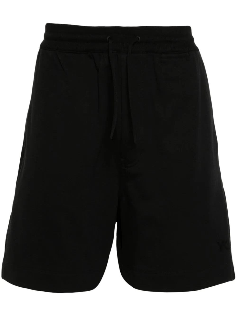 Shop Y-3 Track Shorts In Black
