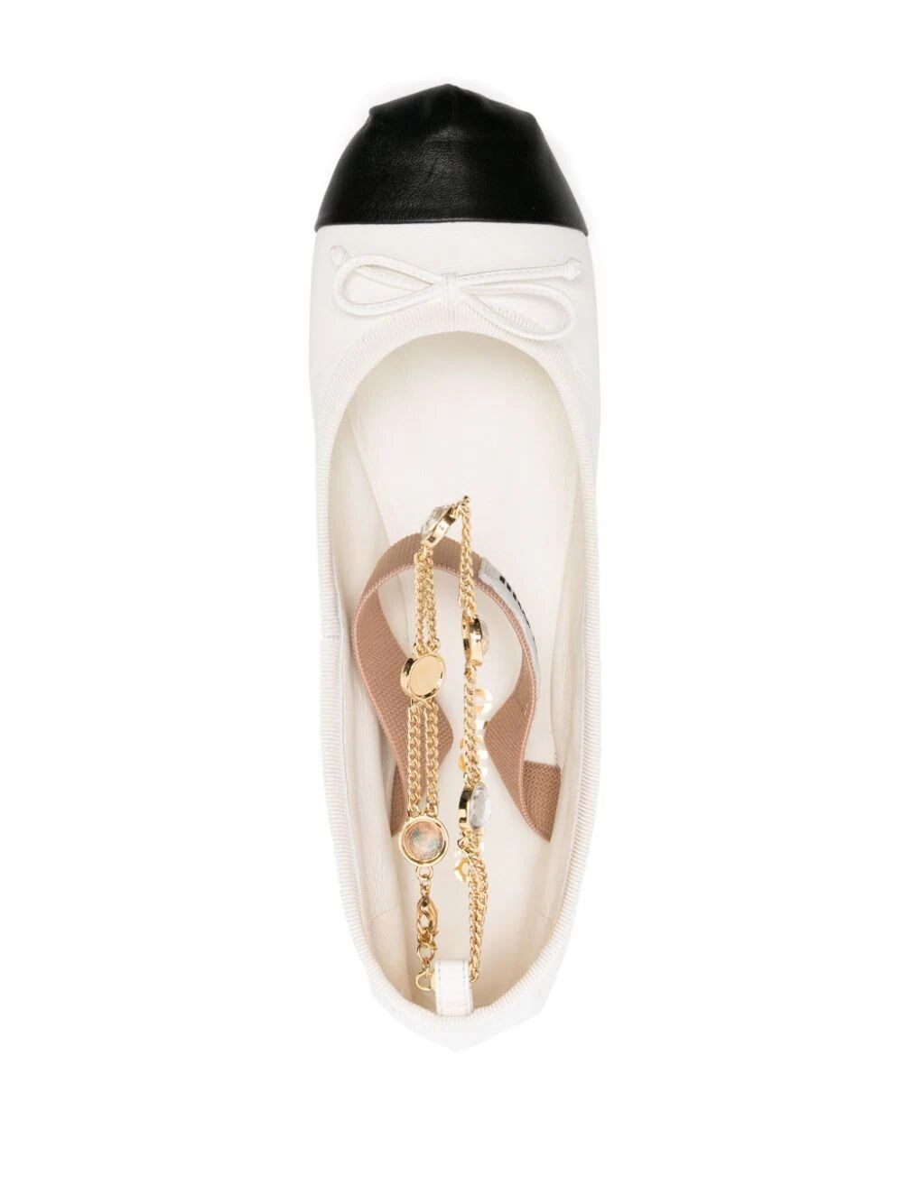 Ballerinas with chain-link