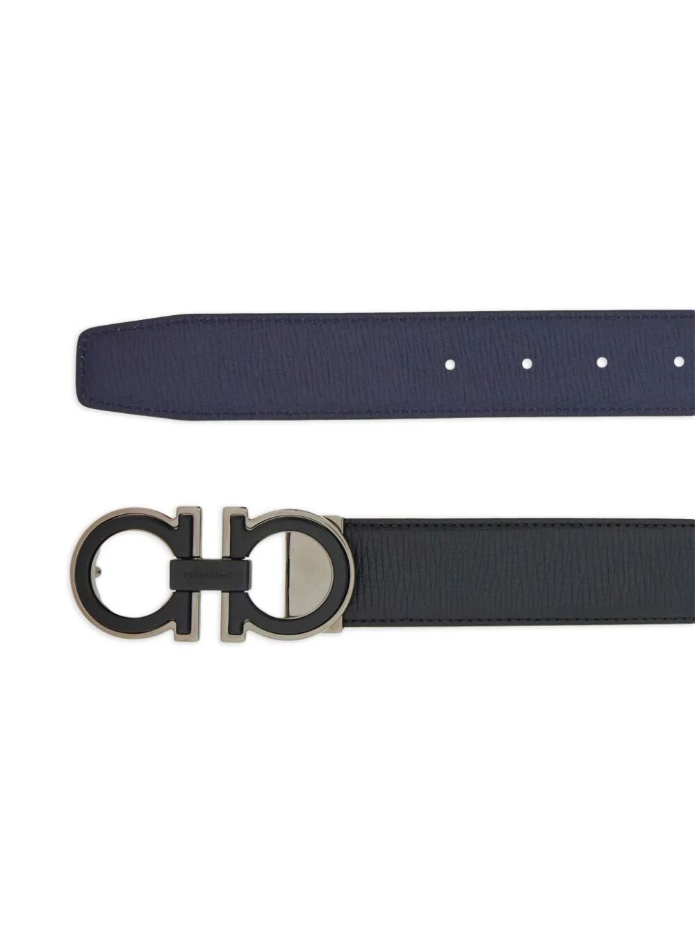 Reversible Gancini belt