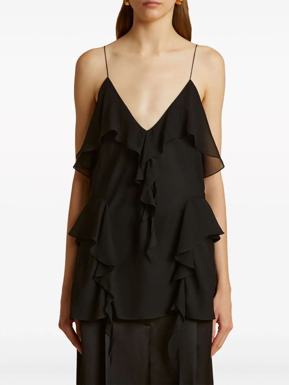 Draped camisole