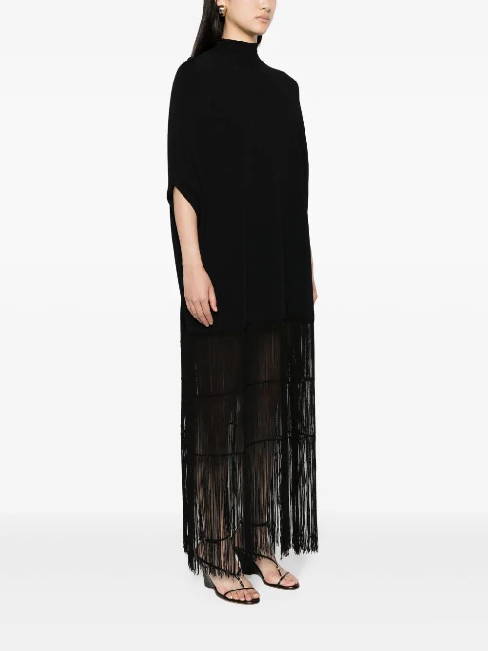 Fringed long dress