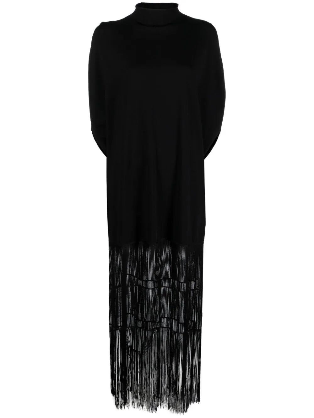 Fringed long dress