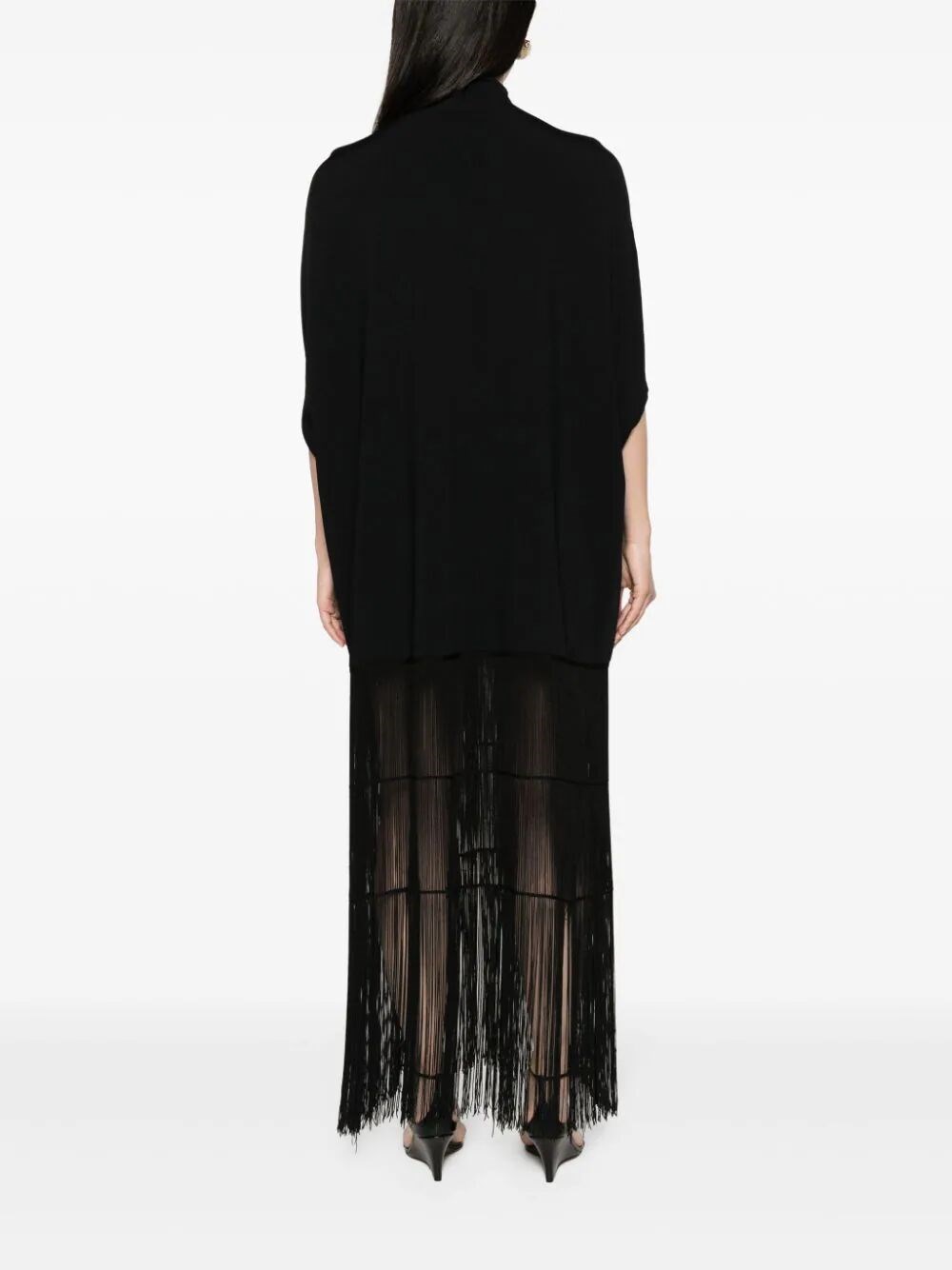 Fringed long dress