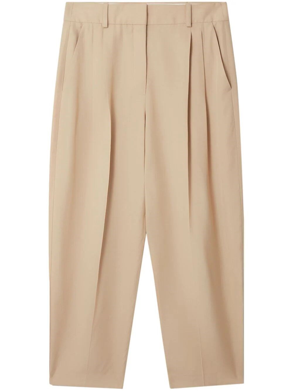 Tapered Leg Tailored Trousers