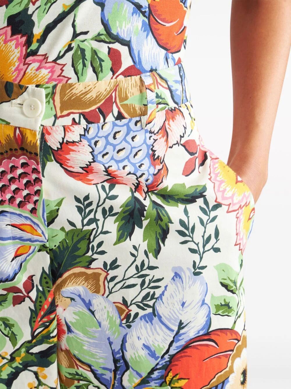 BOUQUET CULOTTE TROUSERS
