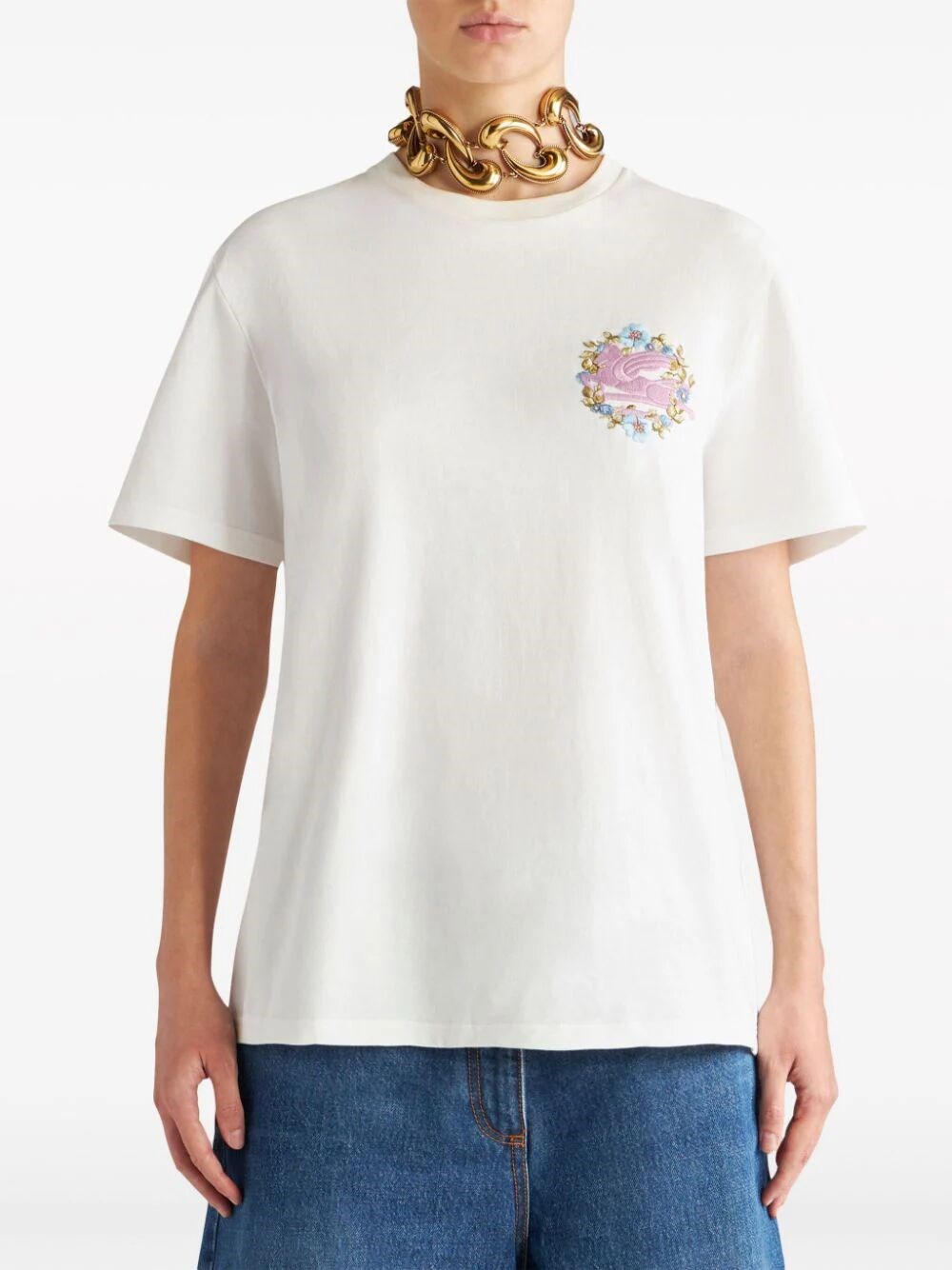 T-SHIRT WITH EMBROIDERY