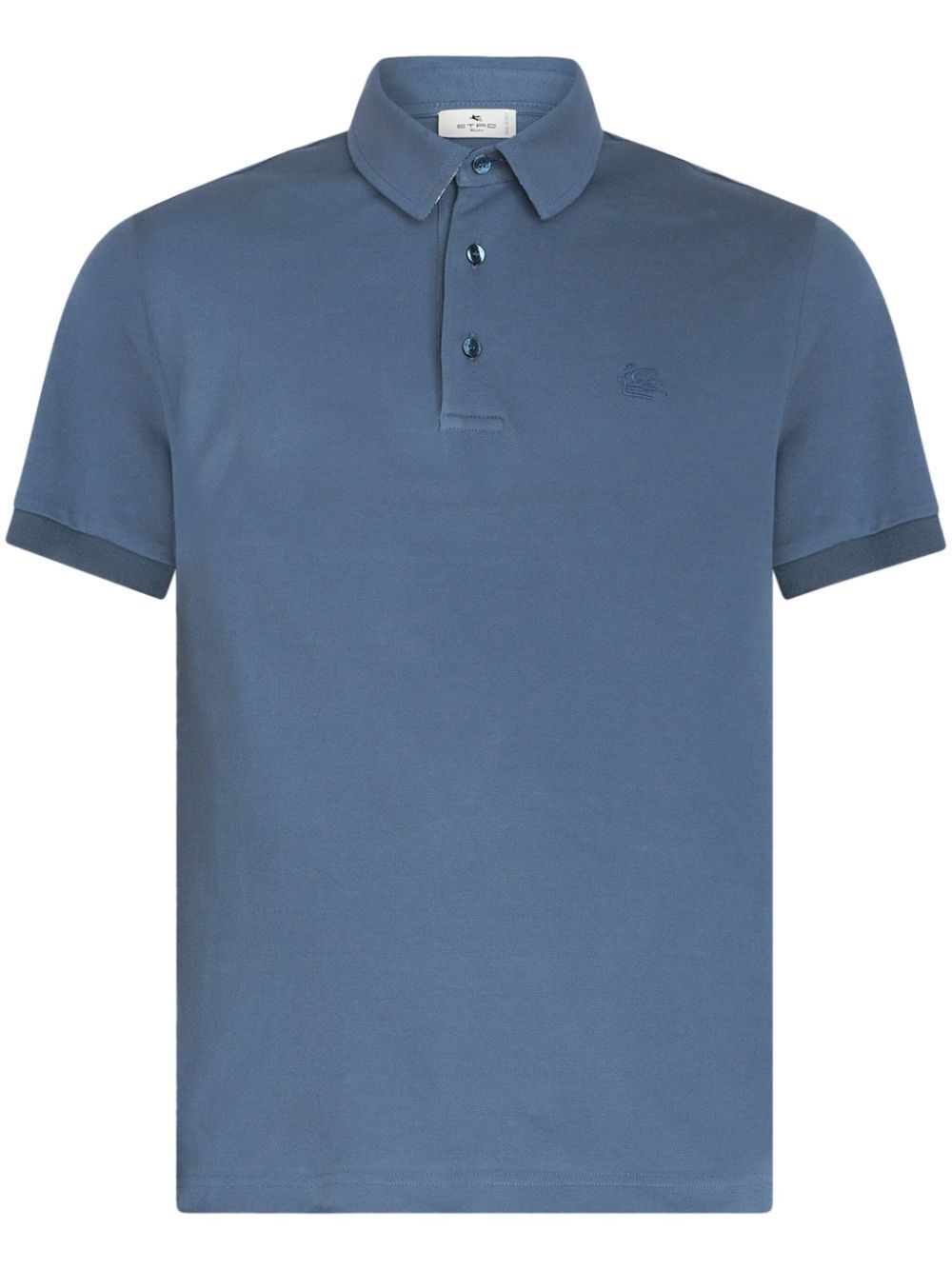 POLO SHIRT WITH EMBROIDERED PEGASO