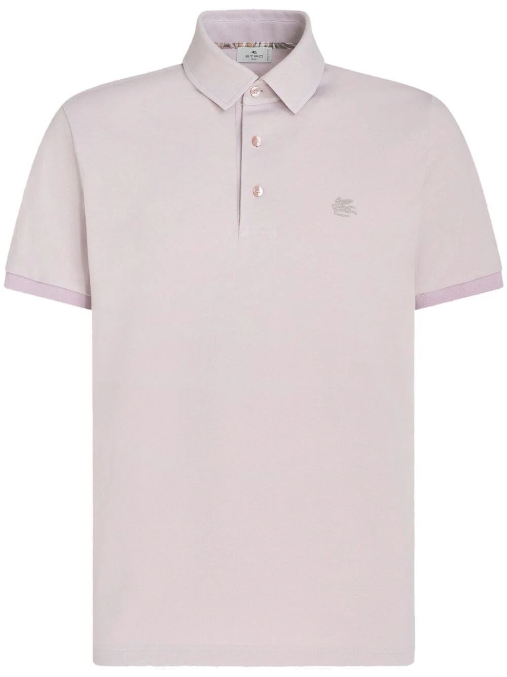 ETRO POLO SHIRT WITH EMBROIDERED PEGASO