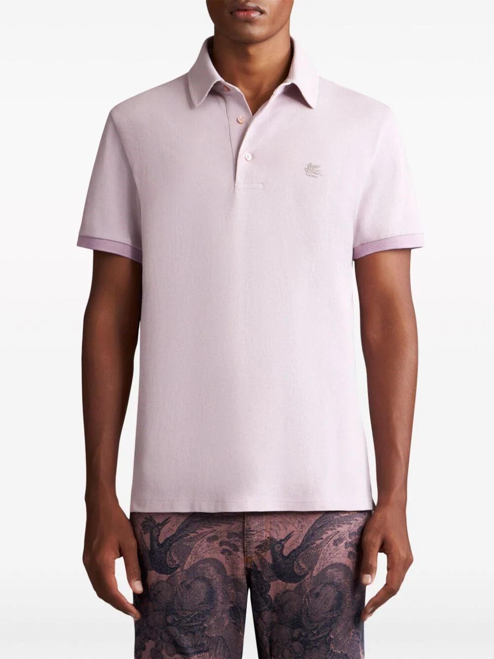 POLO SHIRT WITH EMBROIDERED PEGASO