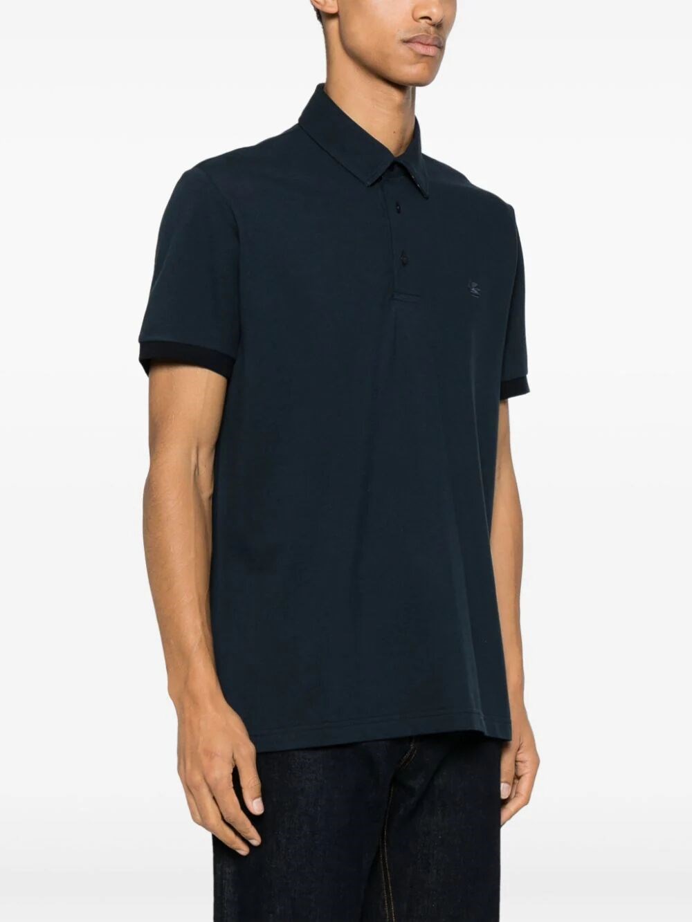 POLO SHIRT WITH EMBROIDERED PEGASO