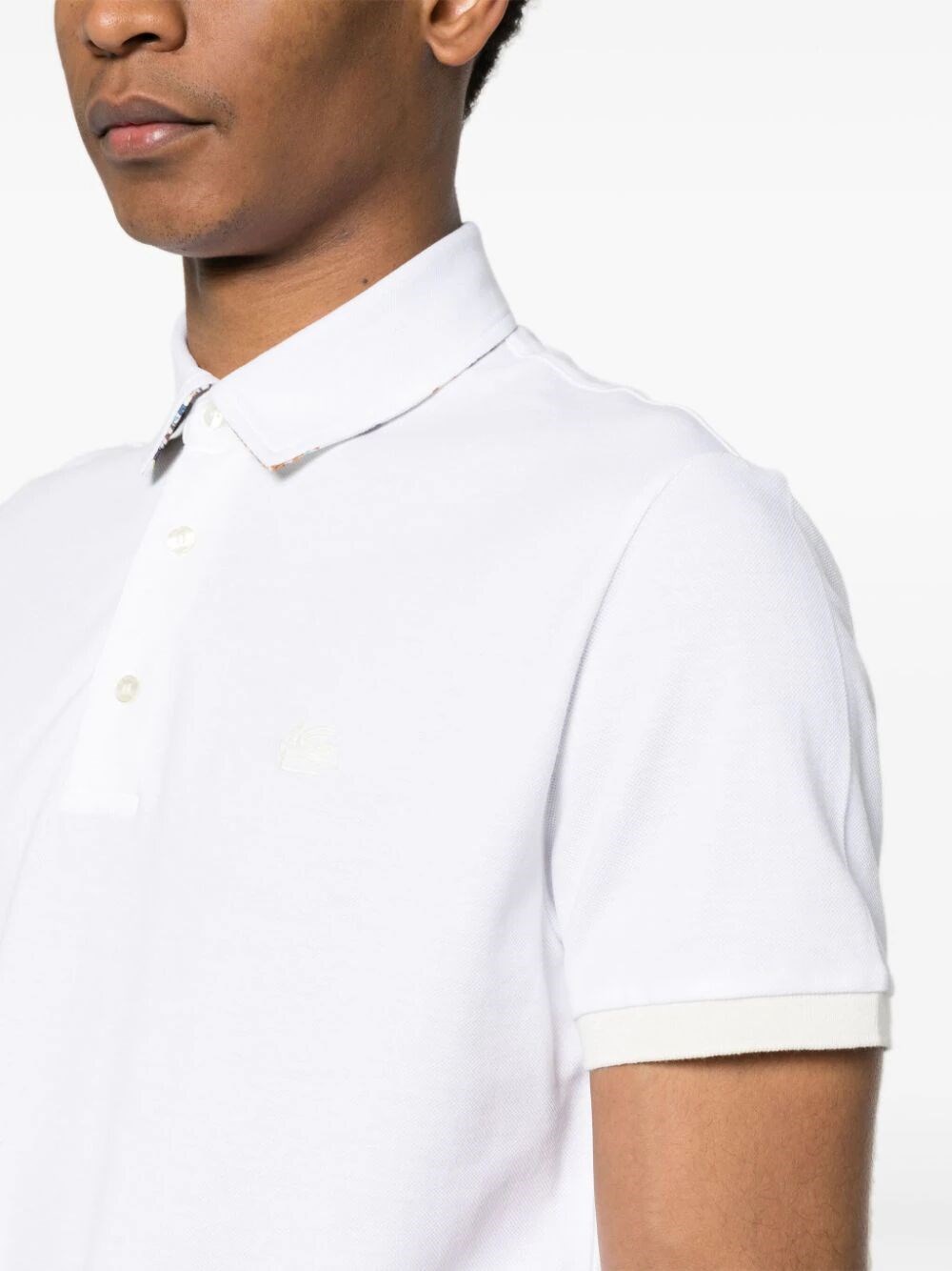 POLO SHIRT WITH EMBROIDERED PEGASO