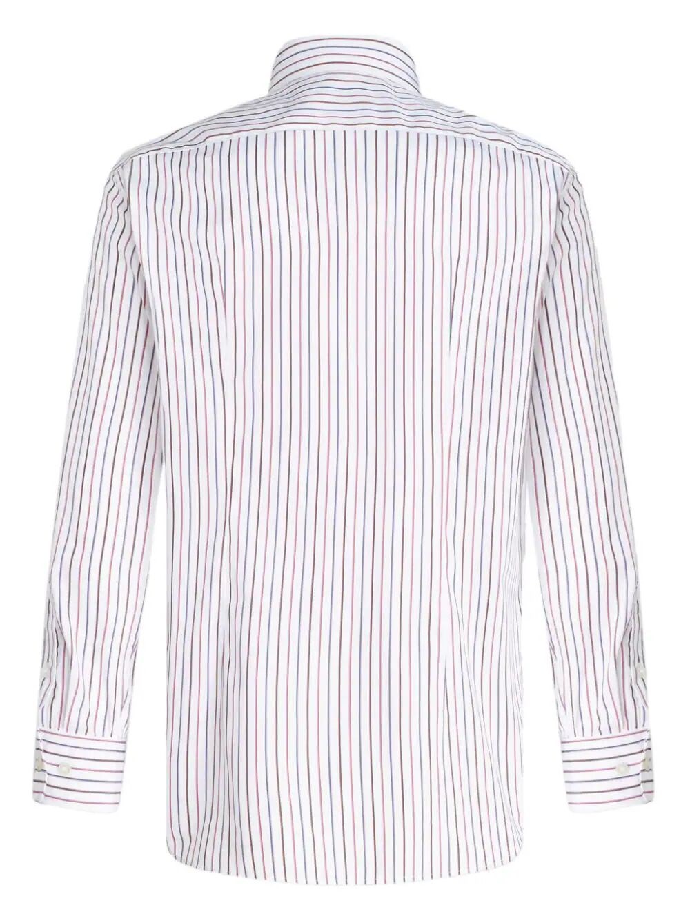 STRIPED SHIRT WITH LOGO