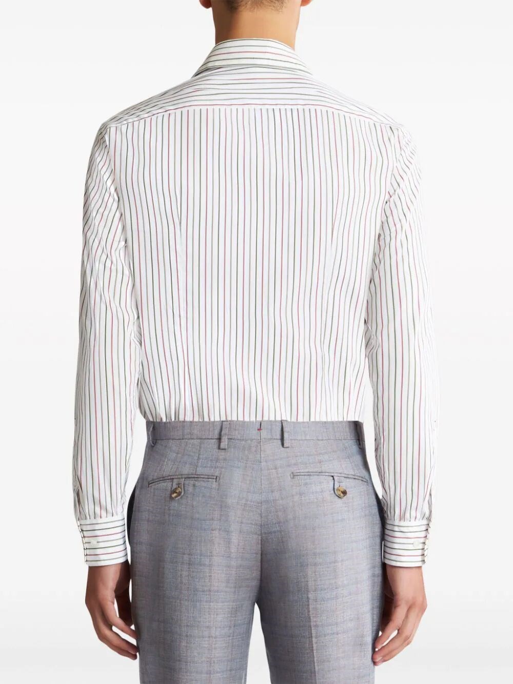 STRIPED SHIRT WITH LOGO