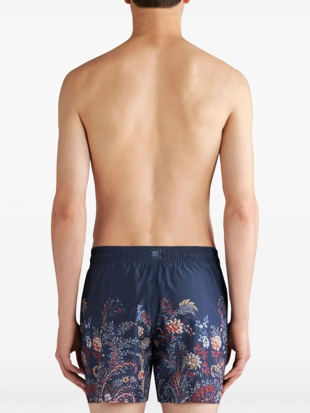 Floral-print swim shorts