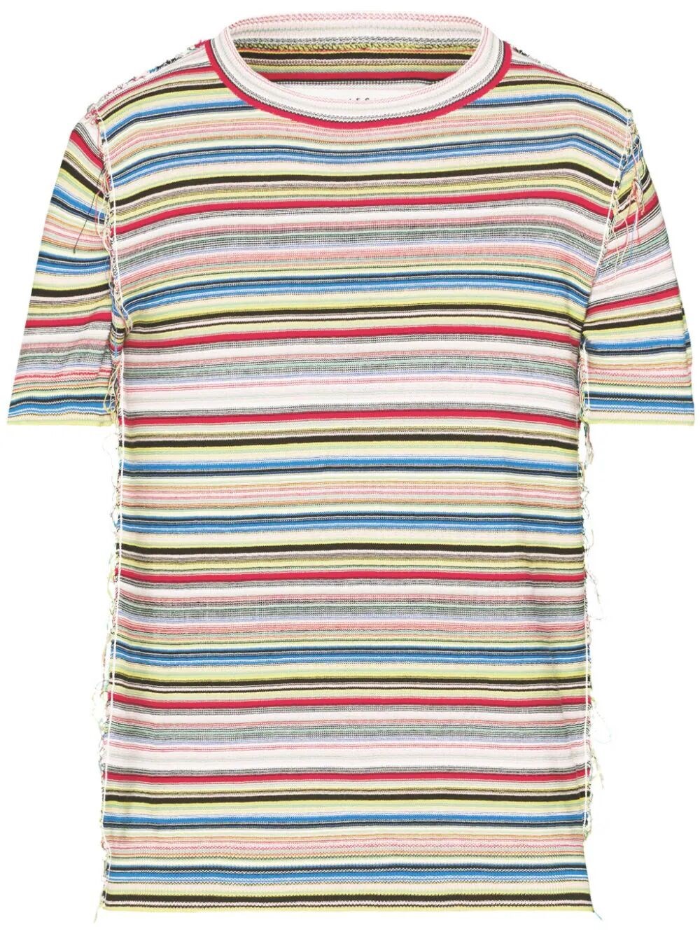 Knit striped t-shirt