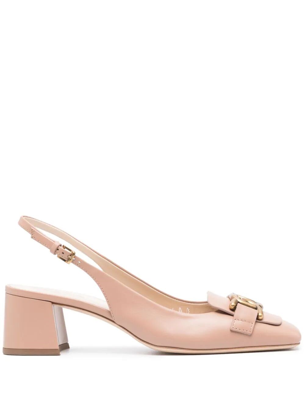 Shop Tod's Kate Slingback Pumps In Pink & Purple