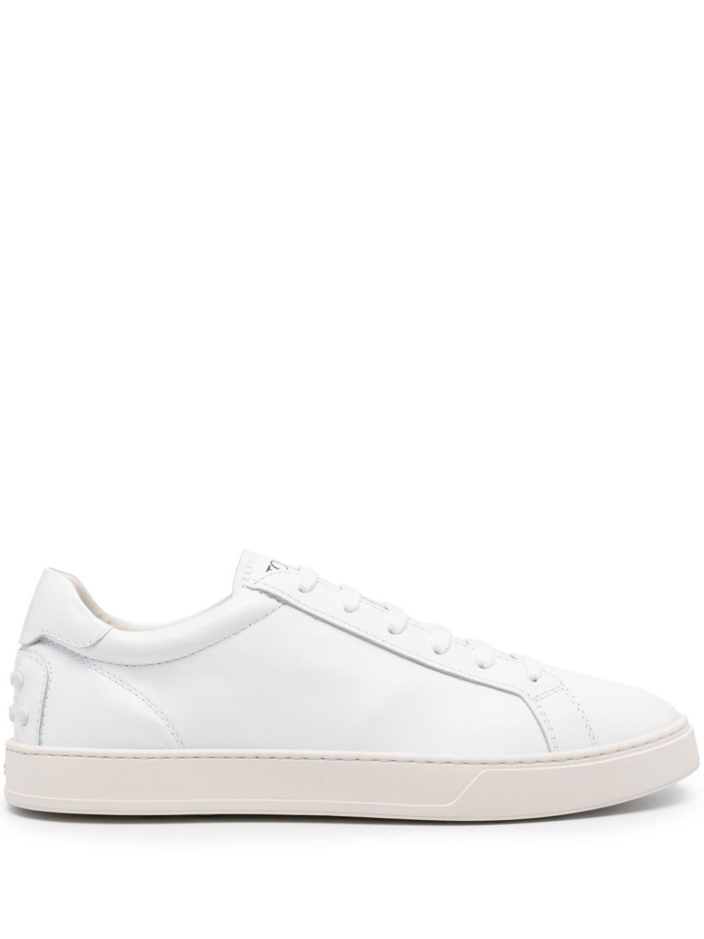 Tod's Lace-up Low-top Sneakers In White