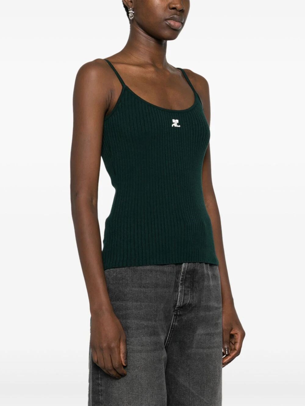 RIBBED TANK TOP