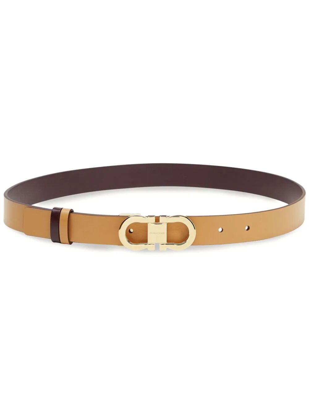 Reversible Gancini belt