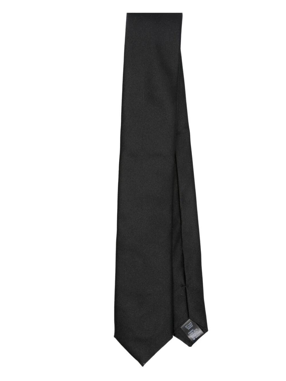 Dolce & Gabbana Silk Tie In Black
