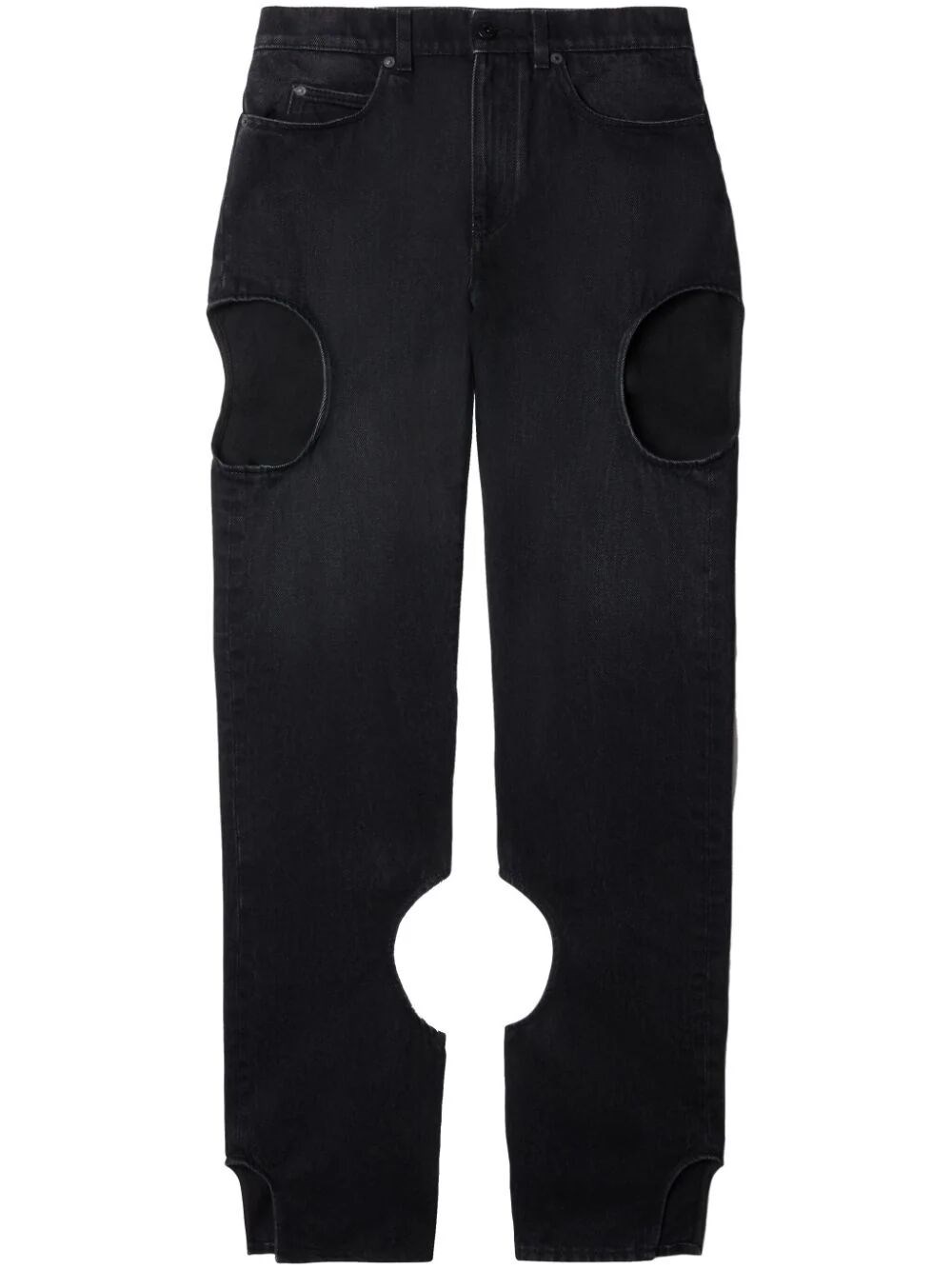 Shop Off-white Meteor Jeans In Black
