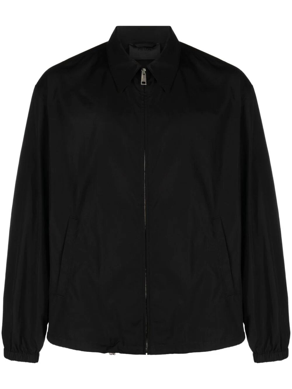 Zipped shirt jacket