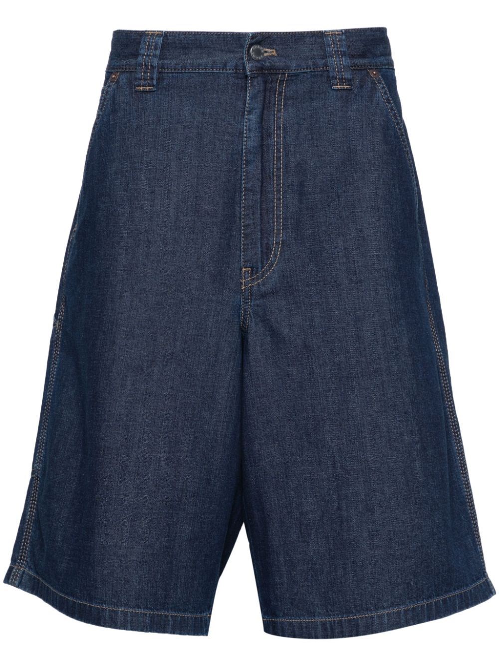 Denim bermudas