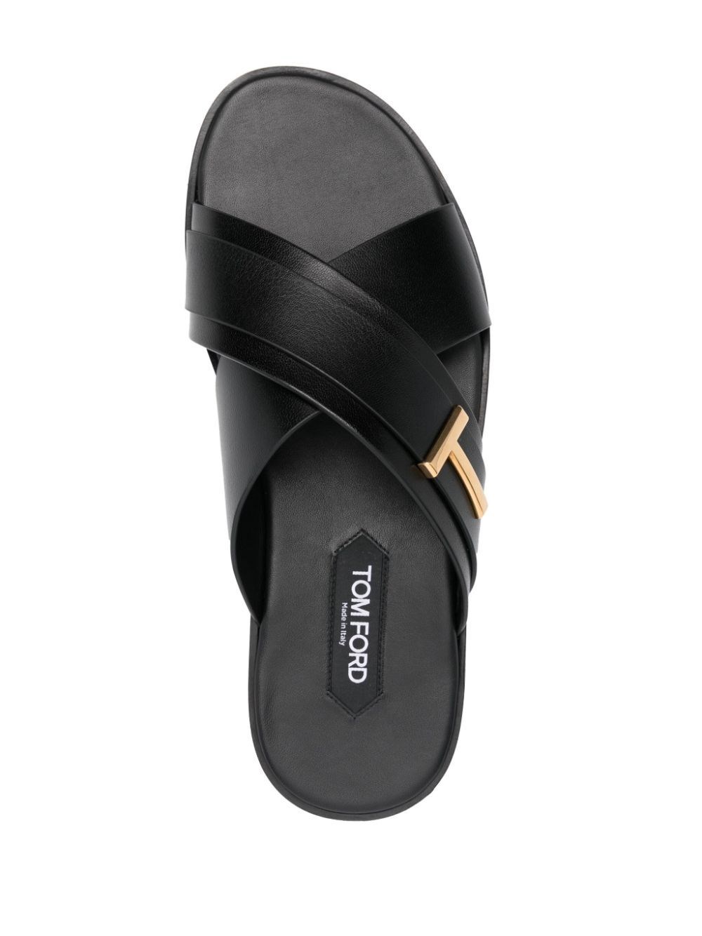 GRAIN LEATHER PRESTON SANDAL