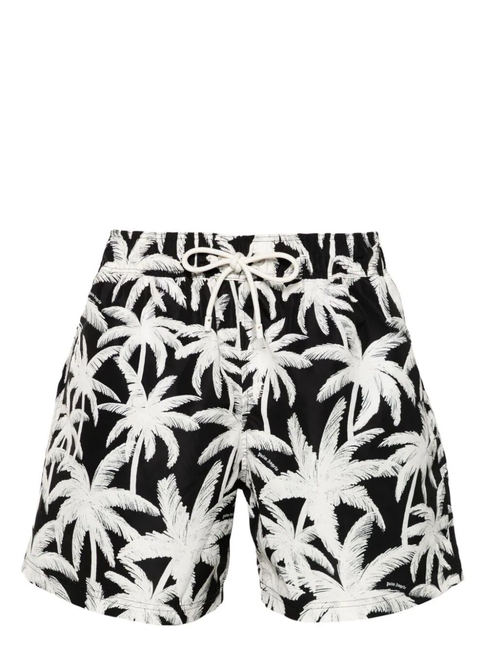 Palm tree print swim shorts