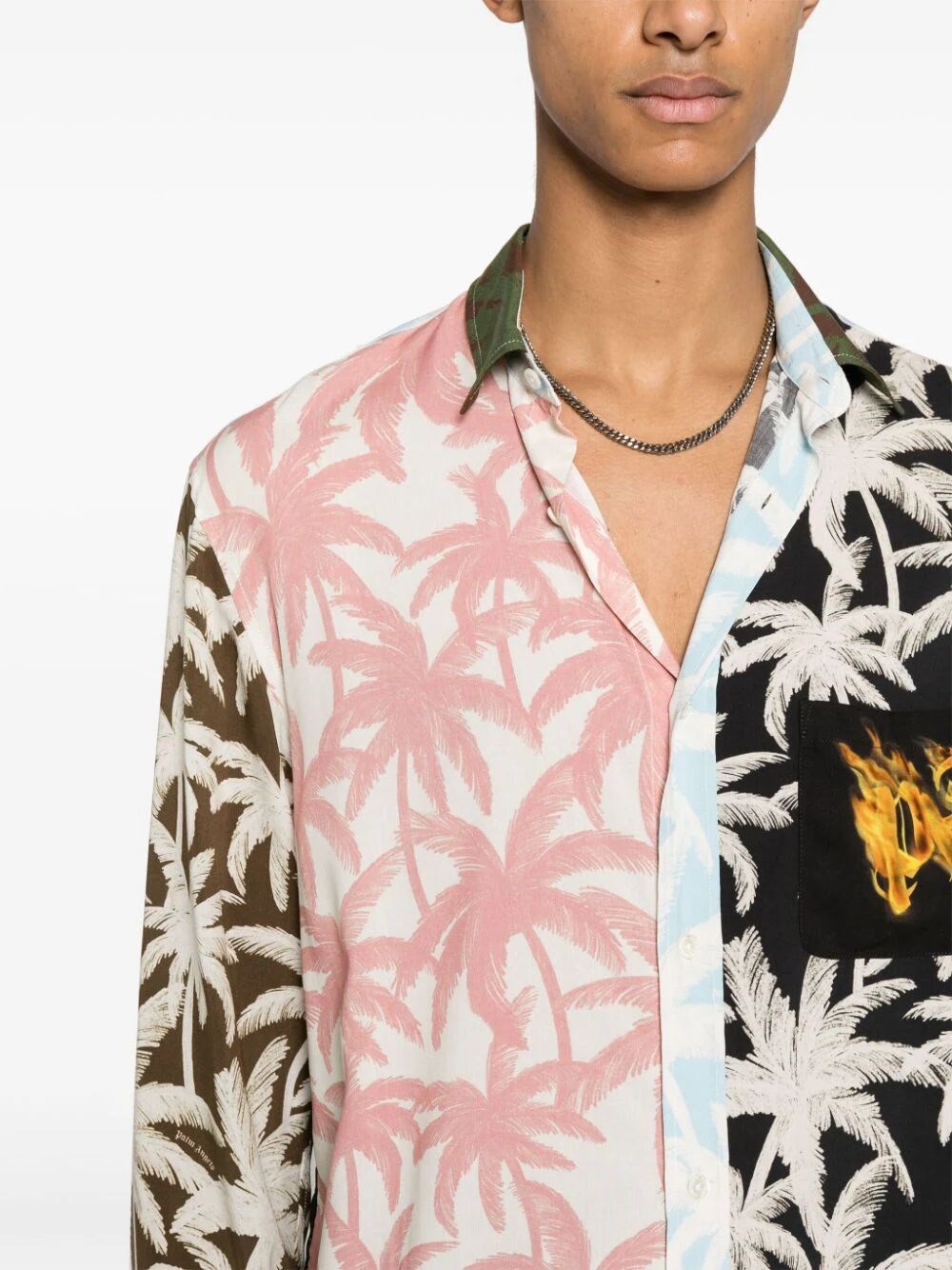 PALM PATCHWORK SHIRT