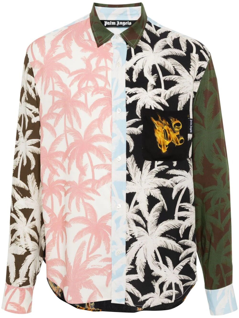 PALM PATCHWORK SHIRT