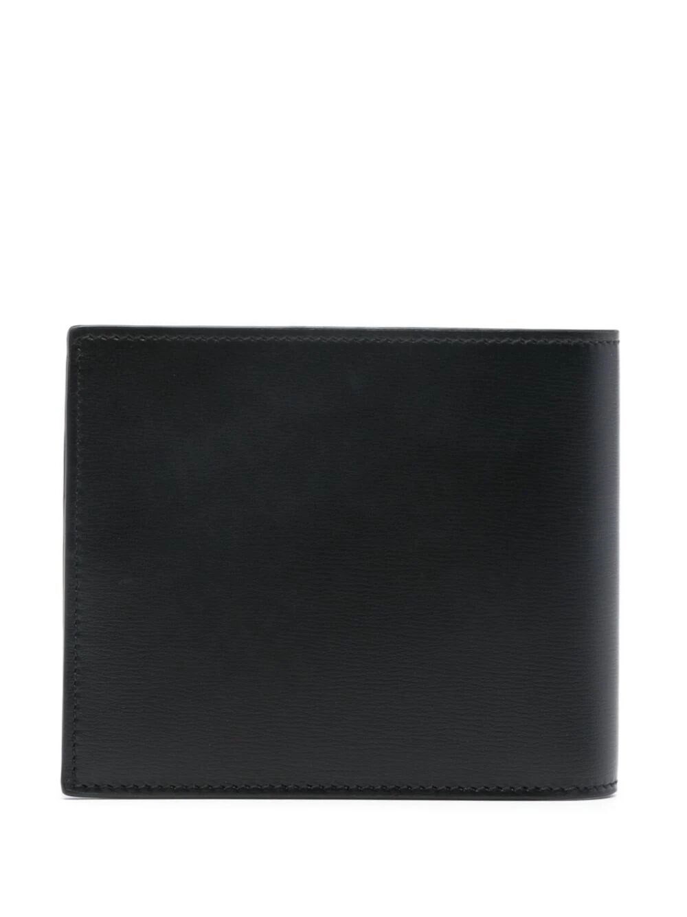 Leather bi-fold wallet