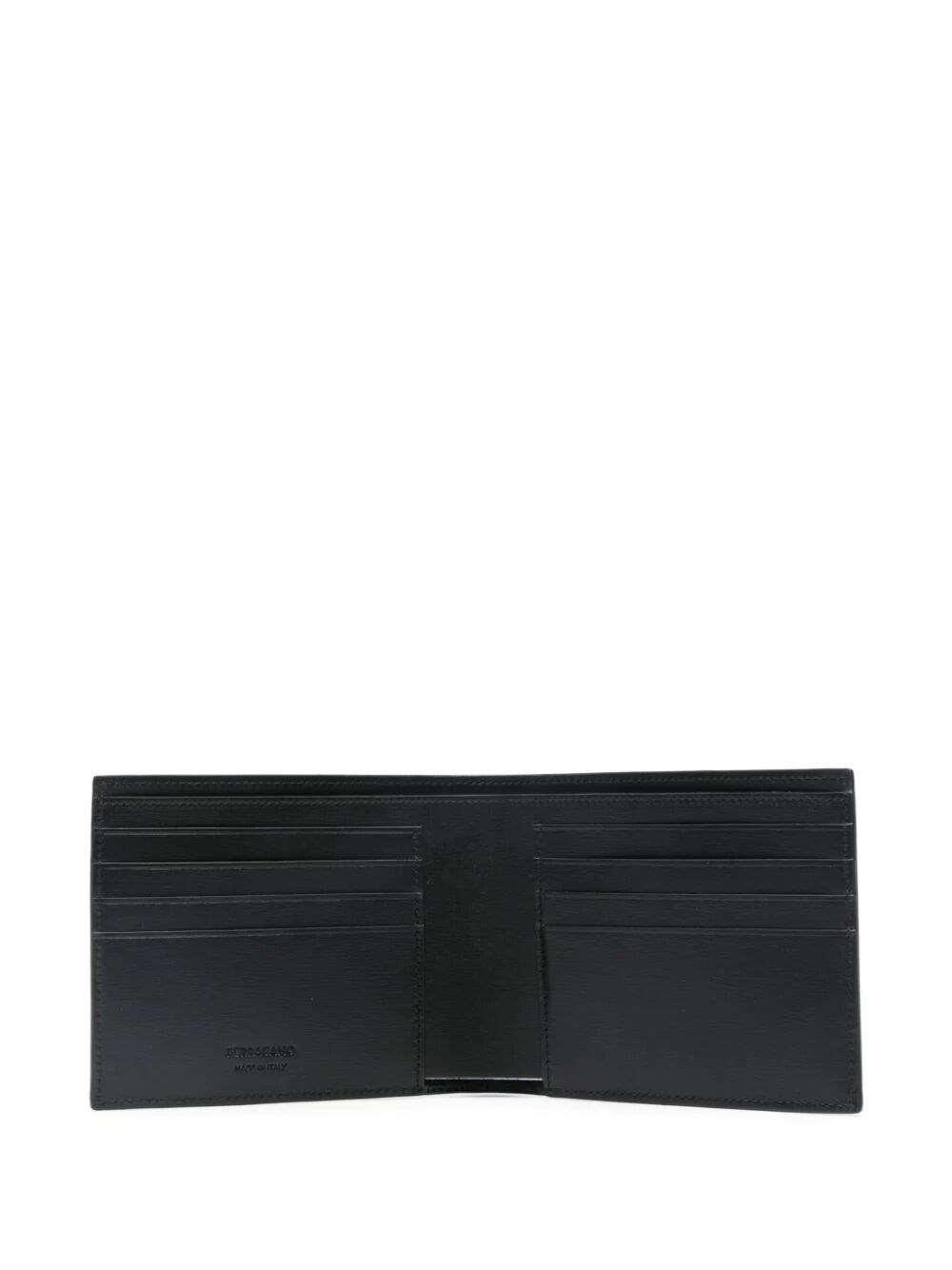 Leather bi-fold wallet