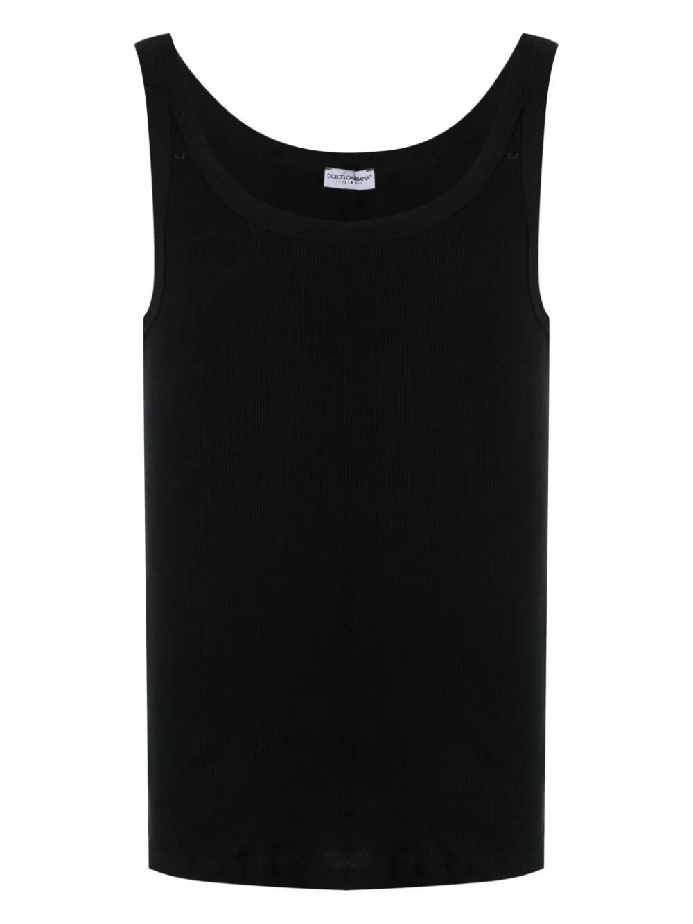 FINE-RIB COTTON SINGLET