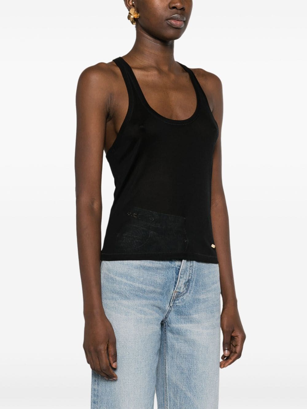 SILK RACERBACK TANK TOP