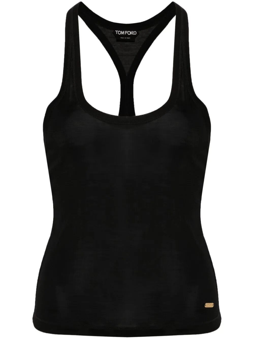 SILK RACERBACK TANK TOP