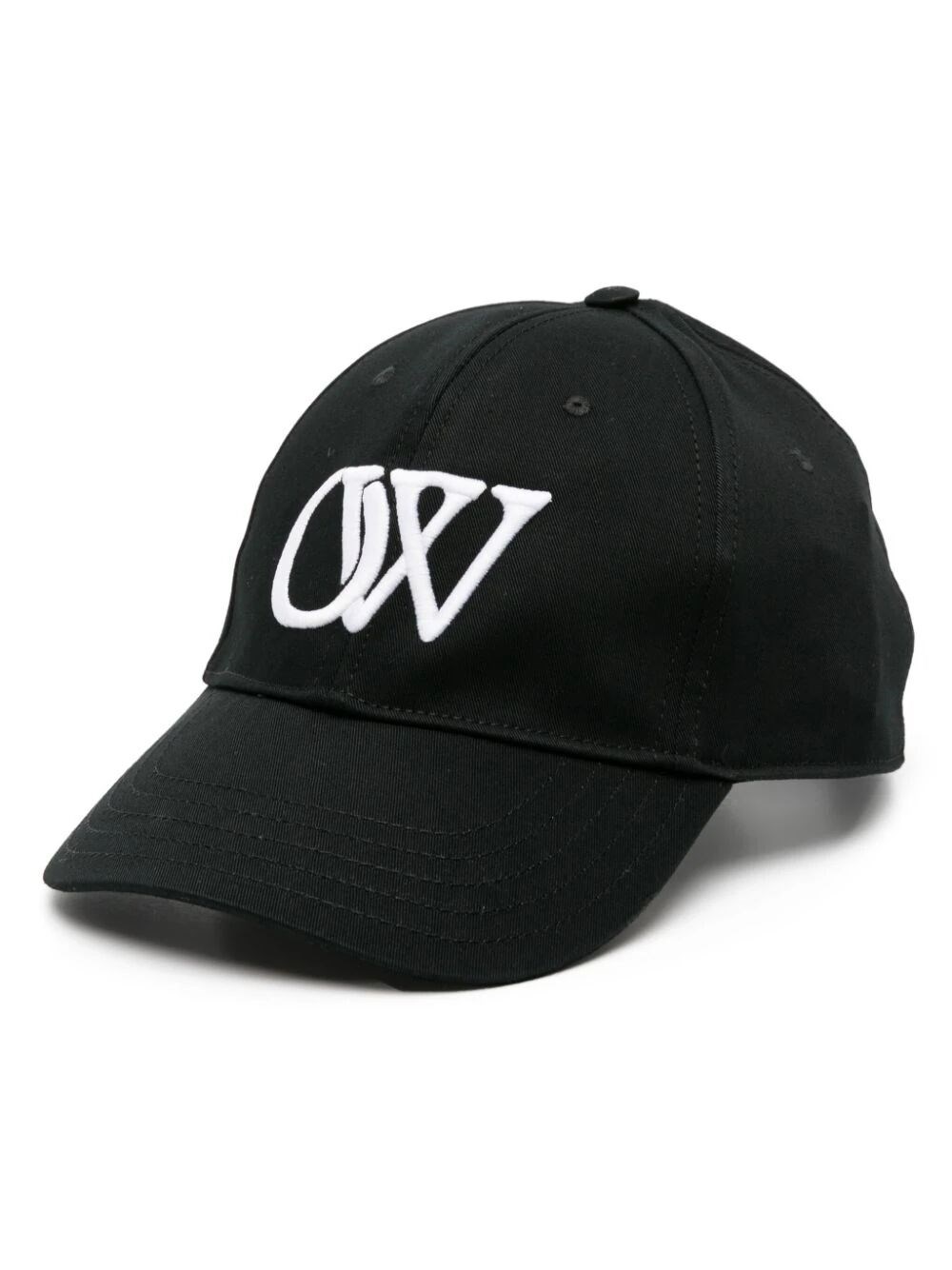 Logo-embroidered baseball cap