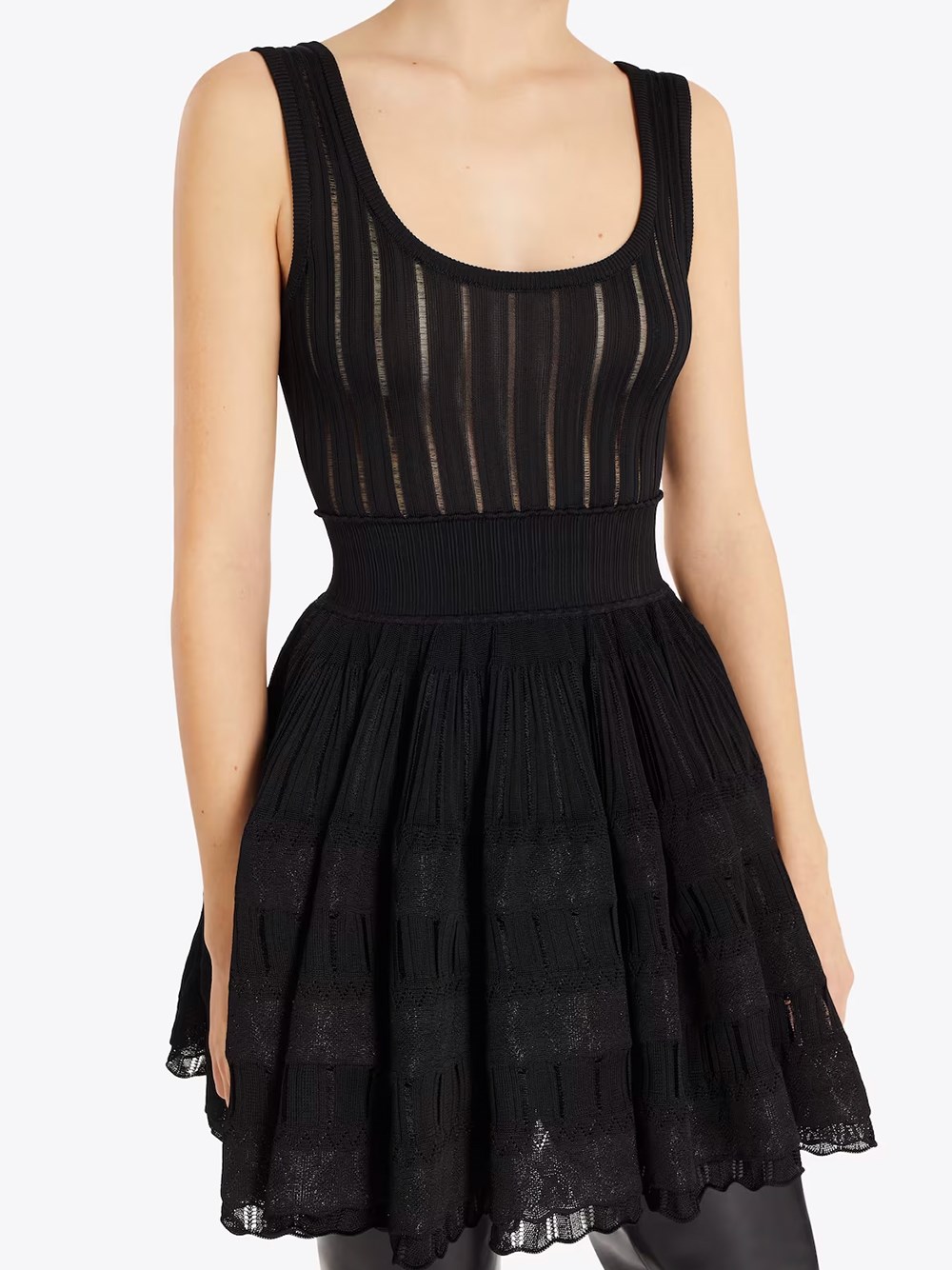 SHINY CRINOLINE DRESS