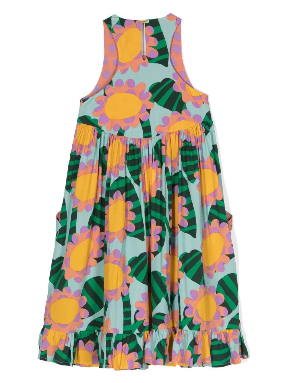 Graphic Flower Print Sundress
