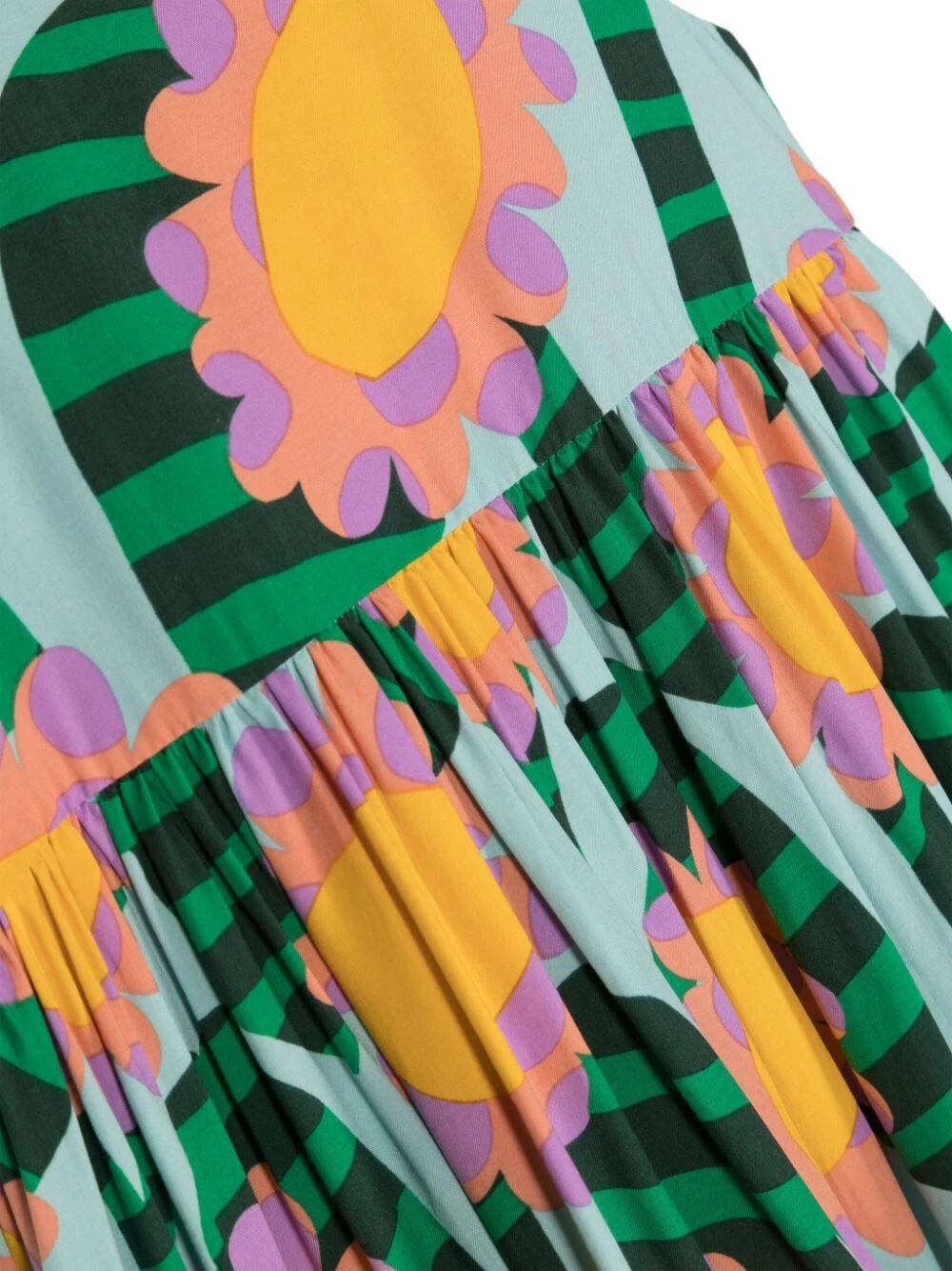 Graphic Flower Print Sundress