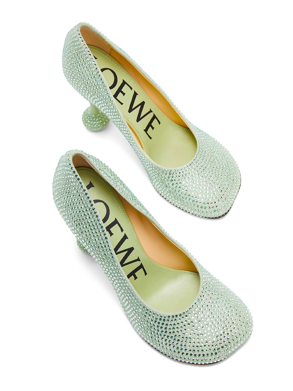 NOVITÀ Décolleté Toy in pelle scamosciata e strass