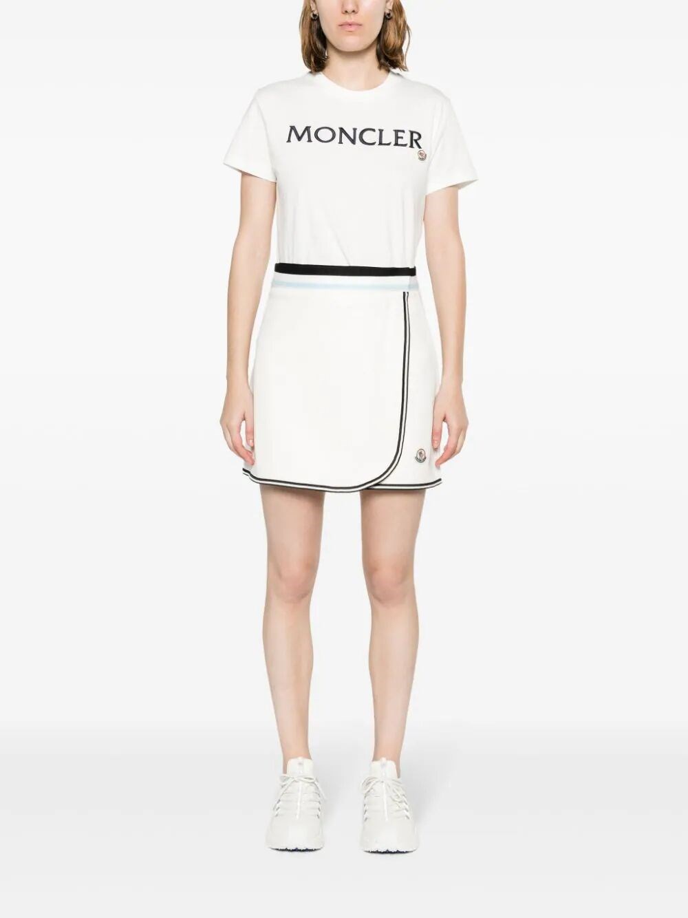 Logo-embroidered T-shirt