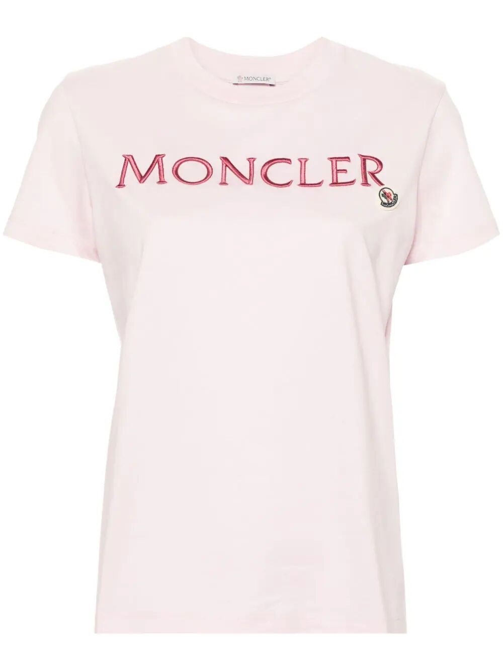 Logo-embroidered T-shirt
