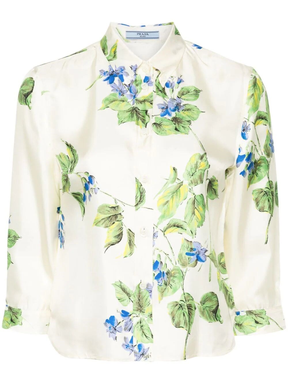 Floral-print shirt