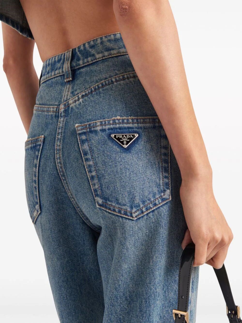 Five-pocket denim jeans