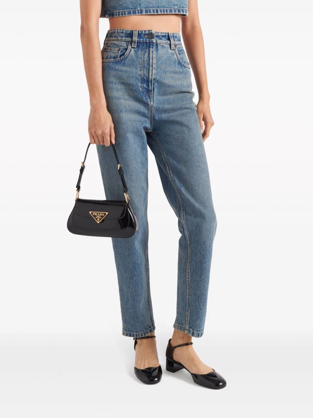 Five-pocket denim jeans