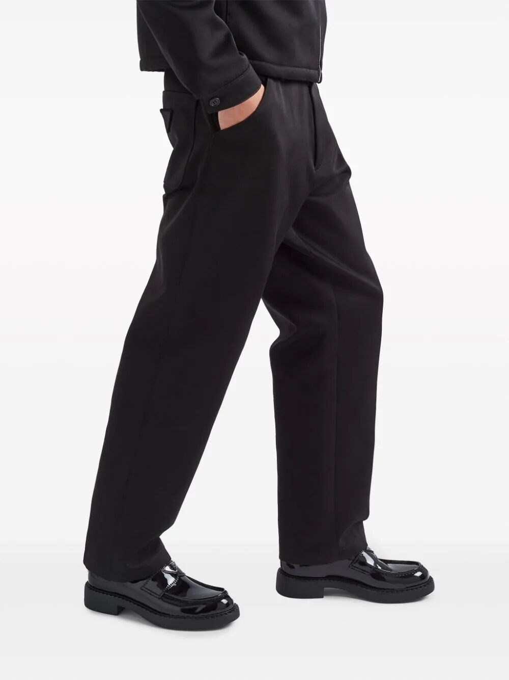 Patent leather loafers