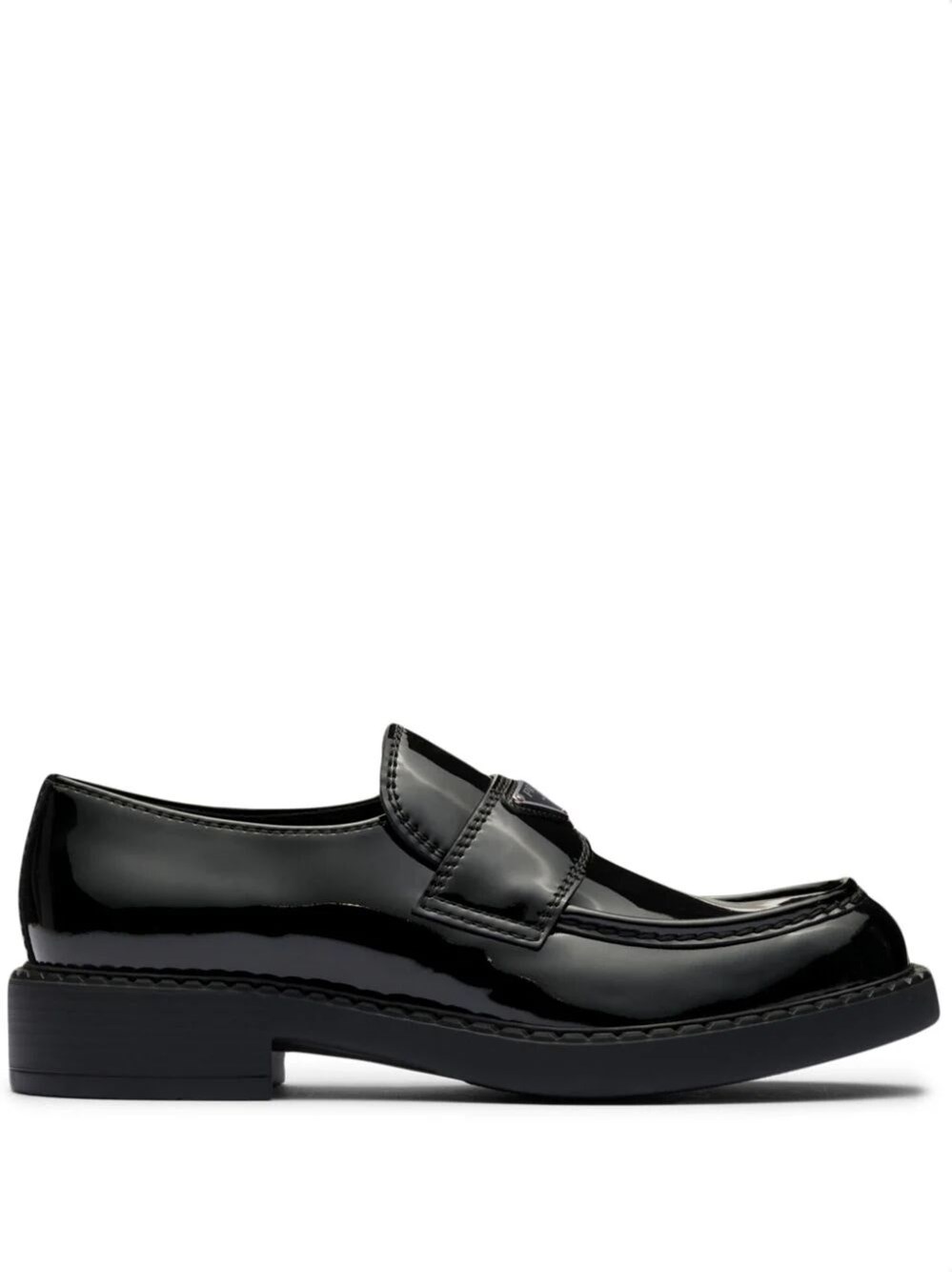 Patent leather loafers