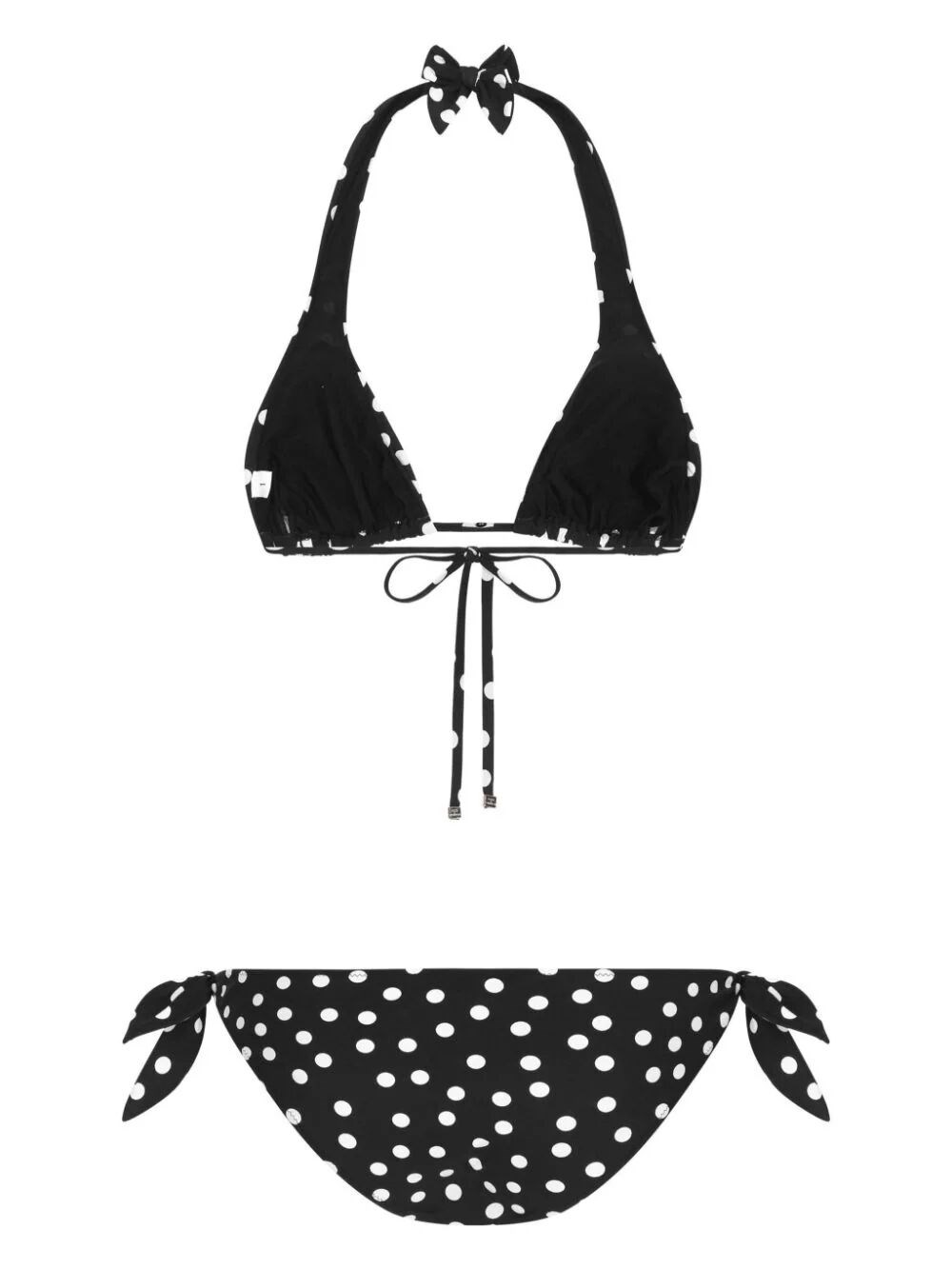 POLKA-DOT TRIANGLE BIKINI